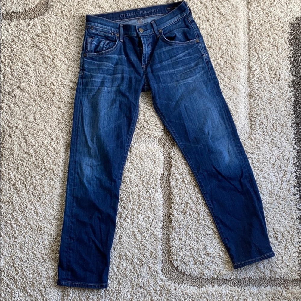 Citizens of Humanity Dylan Drop Rise Cropped Jean